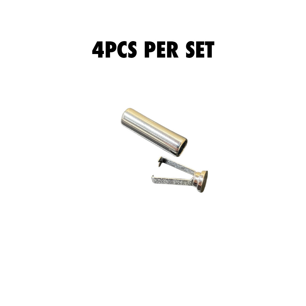 Silver Aglets (10 x SETS [40pcs]) – Metaza Ltd