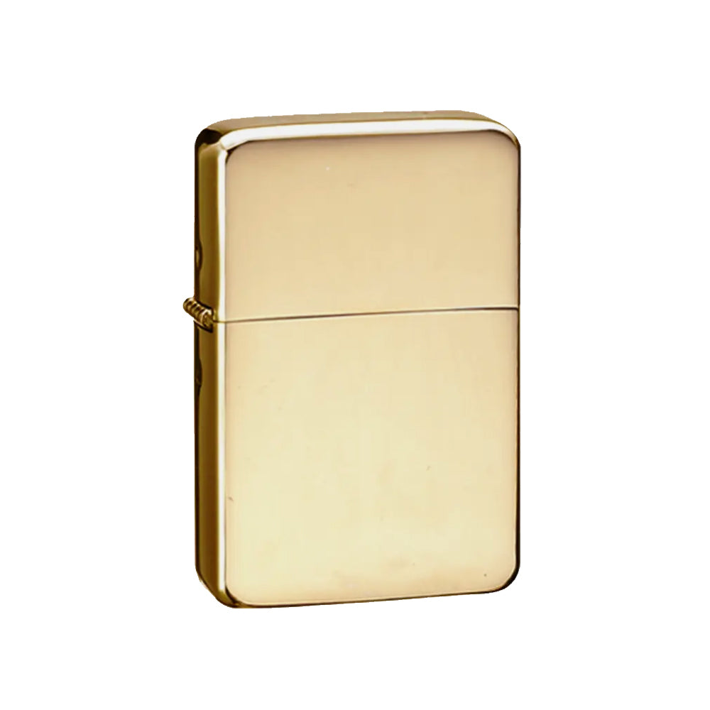 Gold Flip-Top Star Lighter (silver metal case) - 500pcs