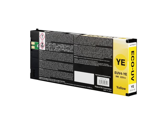 Yellow EUV4 Ink Cartridge (220cc)
