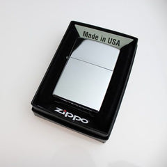 Genuine Zippo® Lighter Polished Chrome – Metaza Ltd
